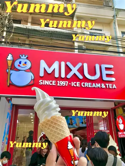 Trang trí khai trương Mixue